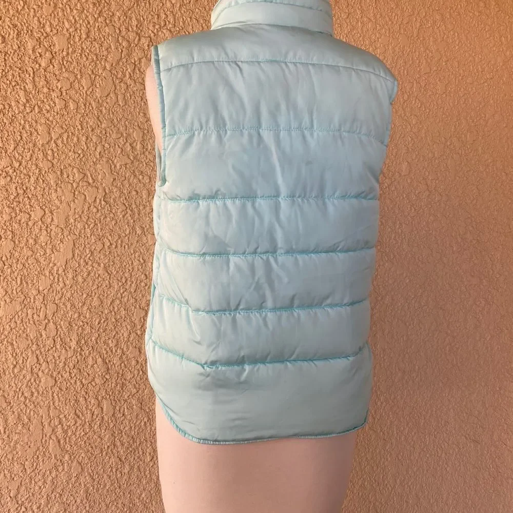The Children's Place Unisex Outerwear‎ Puffer Vest Light Green Kids XL (14)